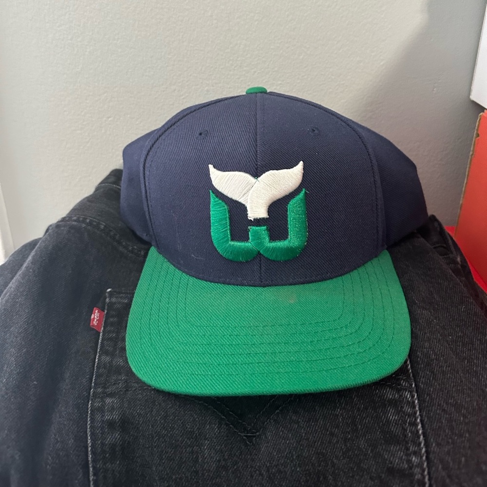 Hartford Whalers American Needle Ness SnapBack